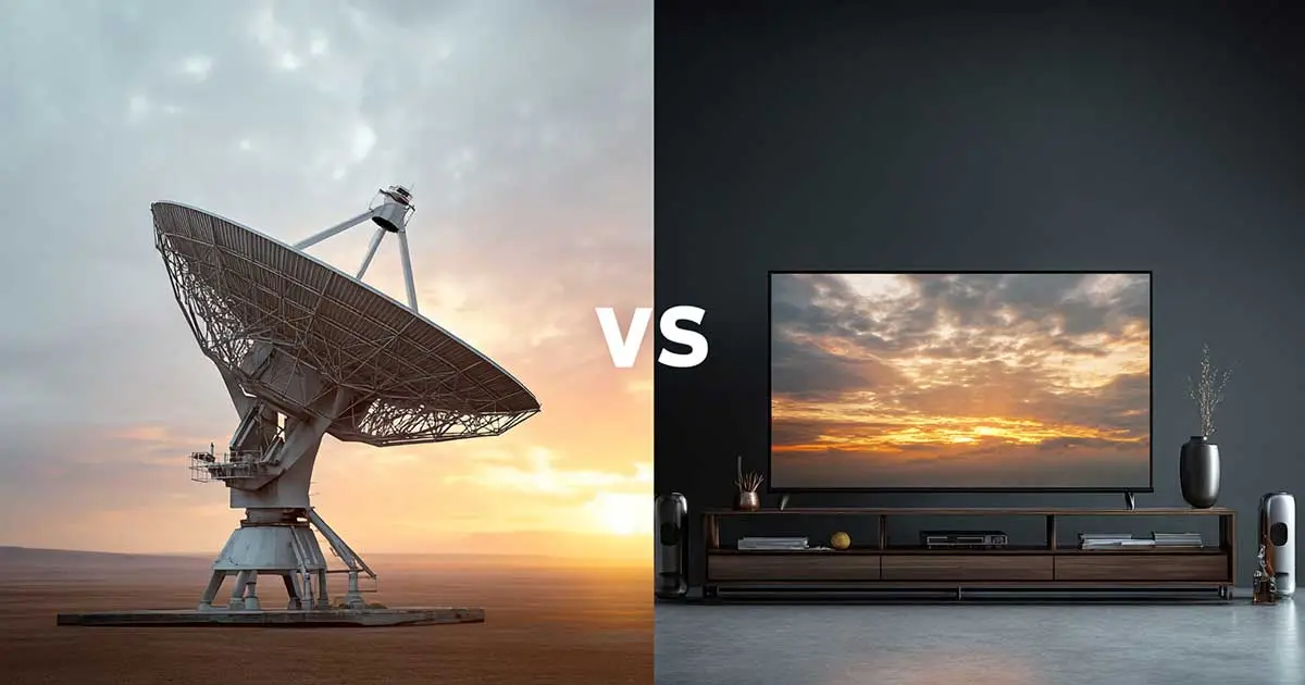IPTV vs Satelliten TV Vergleich 2025